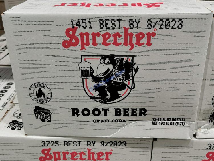 Sprecher Root Beer 12/16 Ounce Bottles