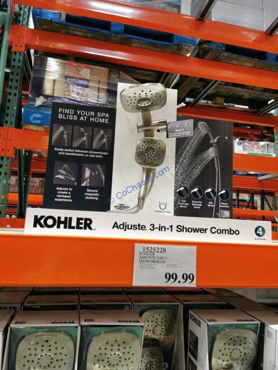 Kohler Adjuste 3-in-1 Showerhead