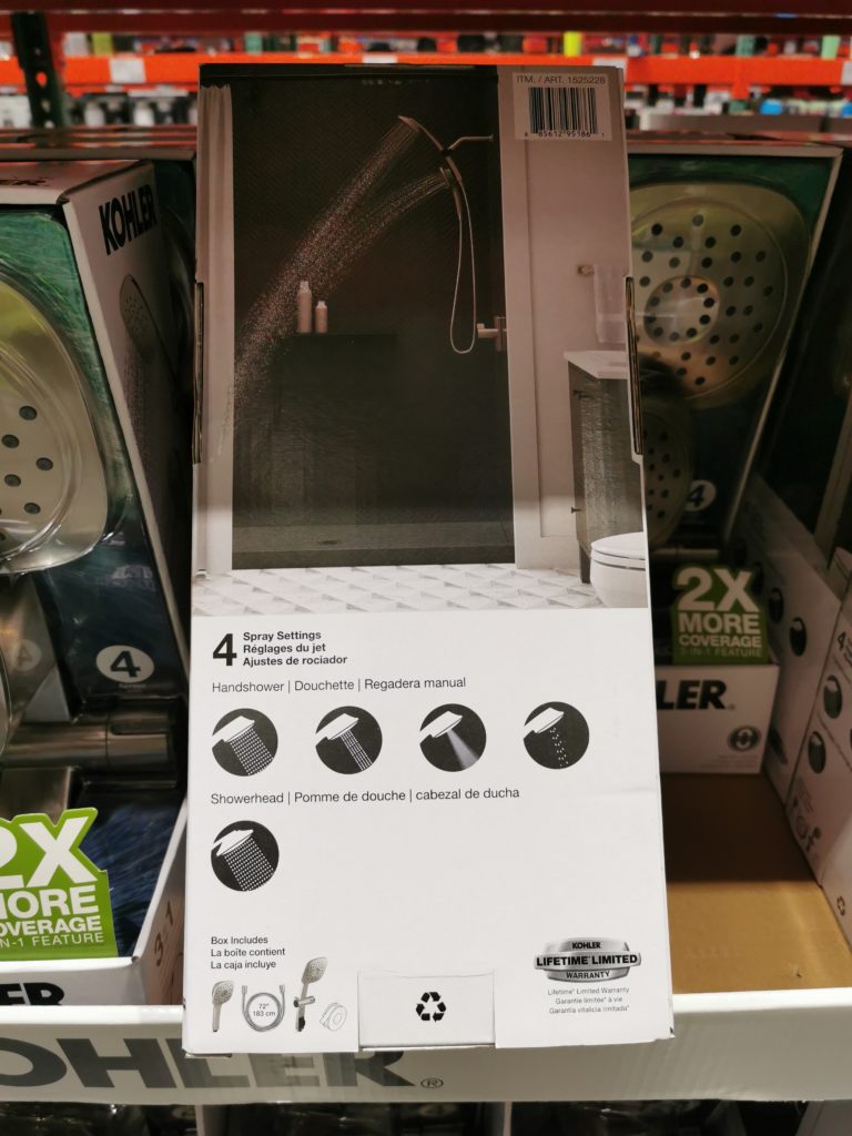 Costco1525228KohlerAdjuste3in1Showerhead4 CostcoChaser