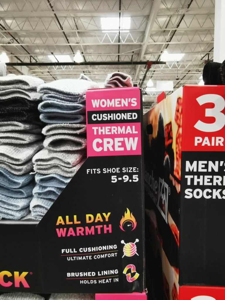 Costco1526058AvalancheMensUltimateThermalSock CostcoChaser