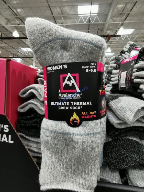 Avalanche Ladies’ Ultimate Thermal Sock 3 PR