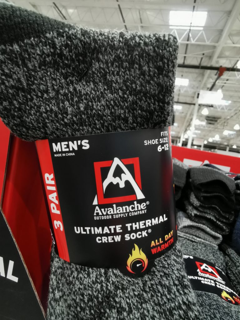 Costco1526077AvalancheMensUltimateThermalSock5 CostcoChaser