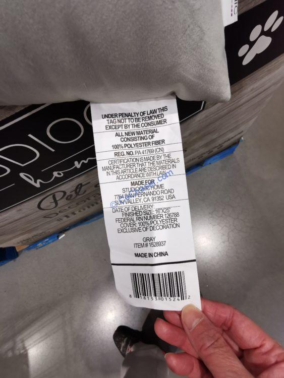 Costco1528937StudioChicPetLoversDécorPillowbar CostcoChaser