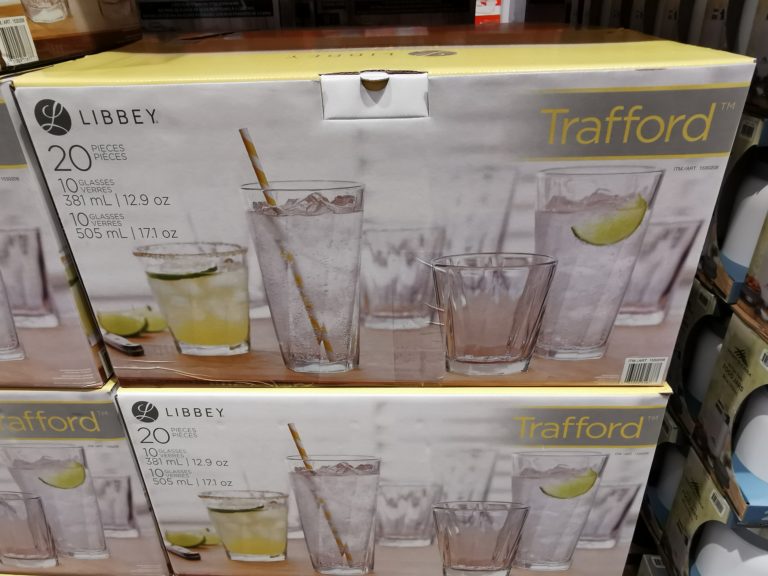 Costco1530208LibbeyGlassDrinkware20PCSet CostcoChaser