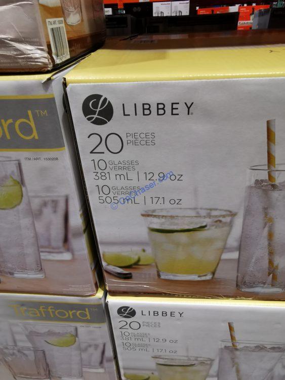 Costco1530208LibbeyGlassDrinkware20PCSet1 CostcoChaser
