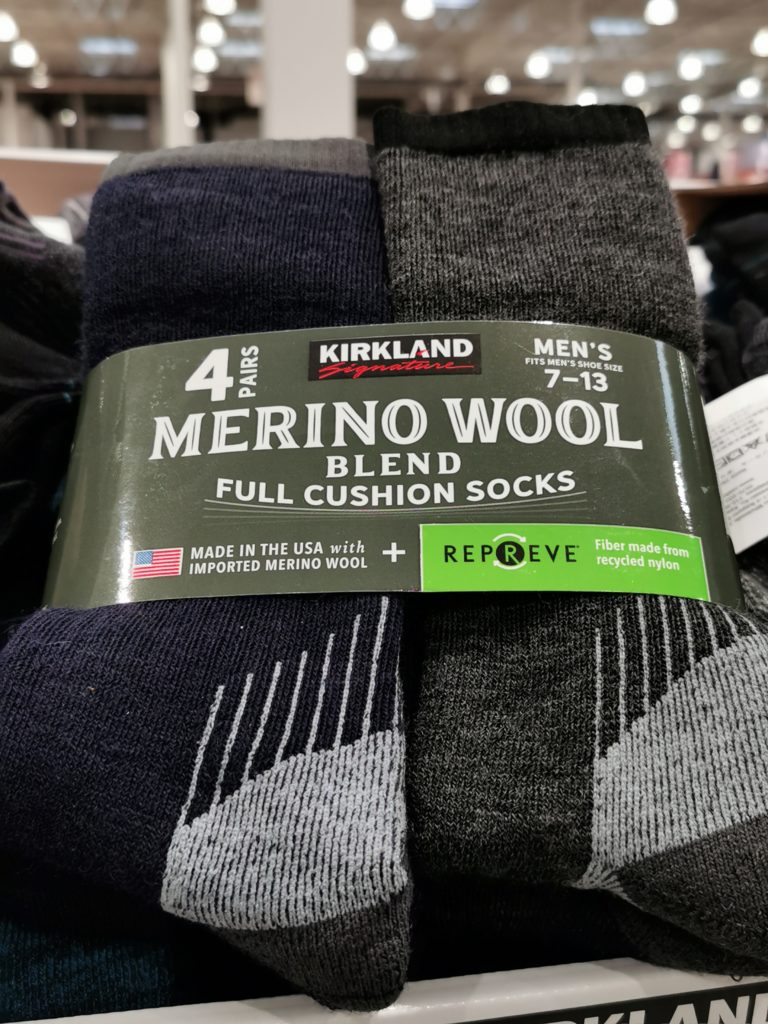 Costco7771320Kirkland SignatureMensWoolBlendSock2 CostcoChaser