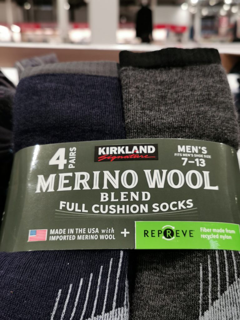 Costco7771320Kirkland SignatureMensWoolBlendSock3 CostcoChaser