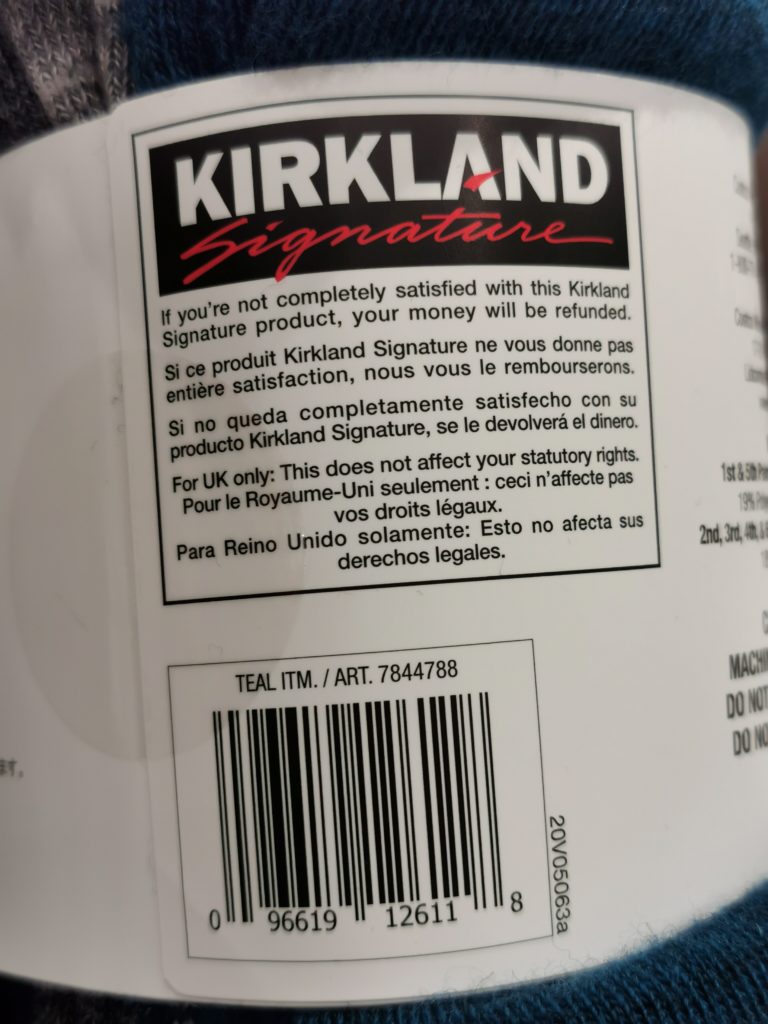 Costco7844788KirklandSignatureLadiesTrailSockbar CostcoChaser
