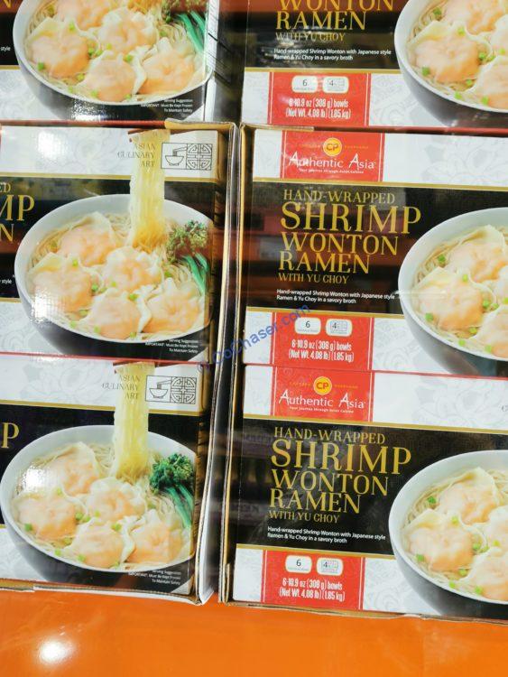 Authentic Asia Shrimp Wonton Ramen 6/10.9 Ounce Bowls CostcoChaser