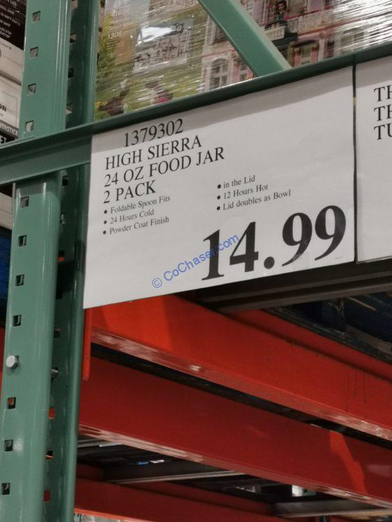 High Sierra 24 oz Food Jar, 2pack CostcoChaser