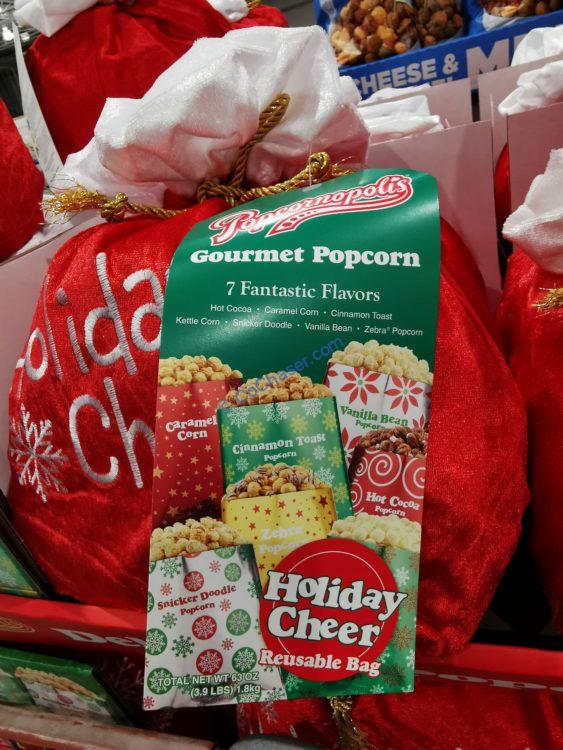 Popcornopolis Holiday Cheer Variety 63 Ounce Bag