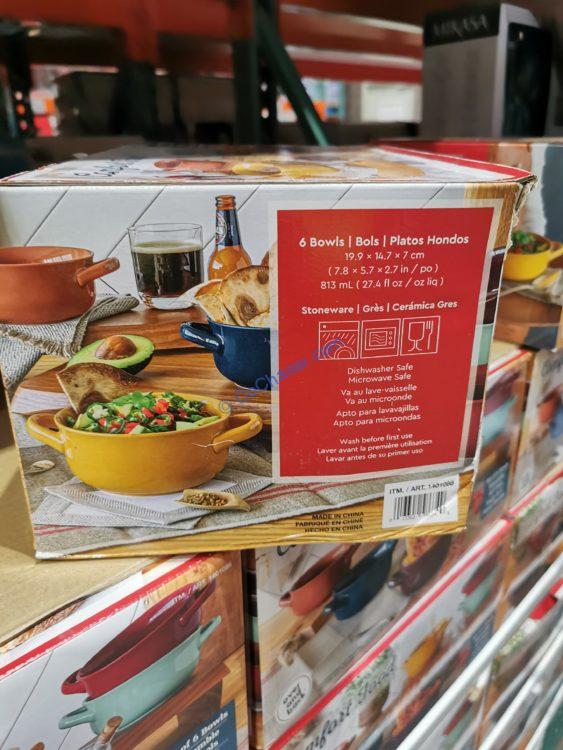 Over & Back Comfort Food 6 Piece Handled Bowl Set CostcoChaser