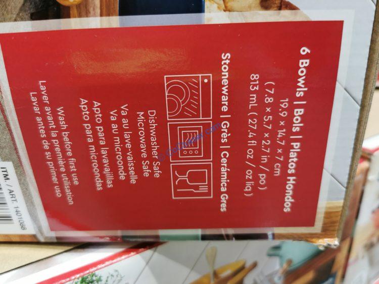 Over & Back Comfort Food 6 Piece Handled Bowl Set CostcoChaser