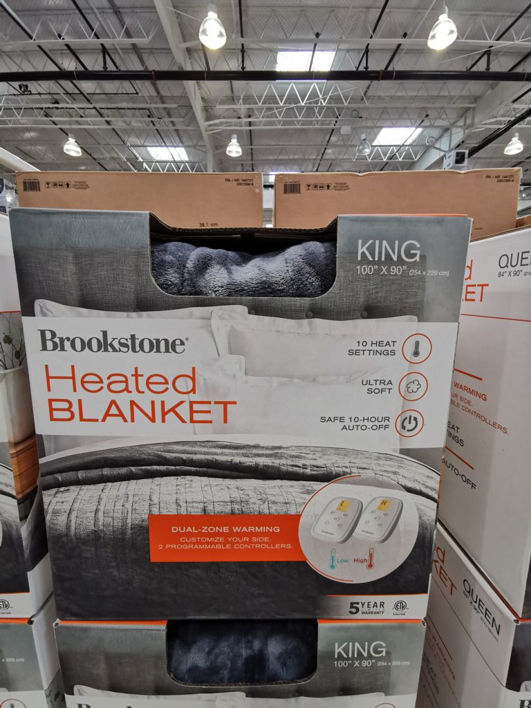 Costco14330301433020BrookstoneHeatedBlanket1 CostcoChaser