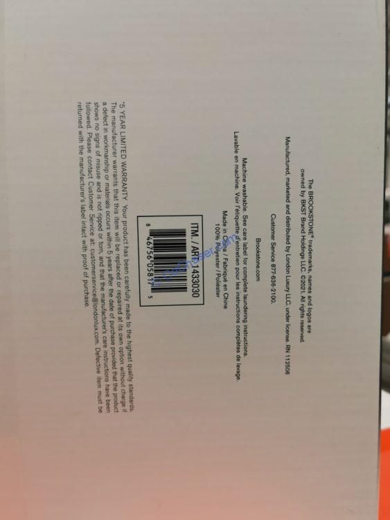 Costco1433030BrookstoneHeatedKingBlanketbar CostcoChaser