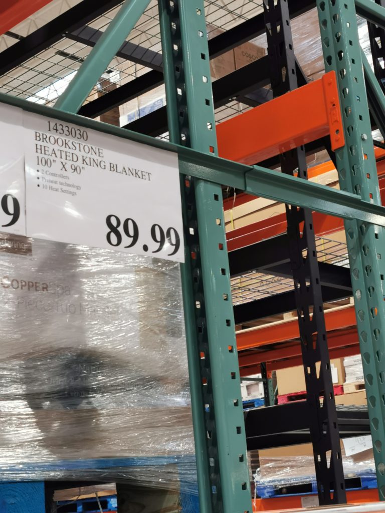 Costco1433030BrookstoneHeatedKingBlankettag CostcoChaser
