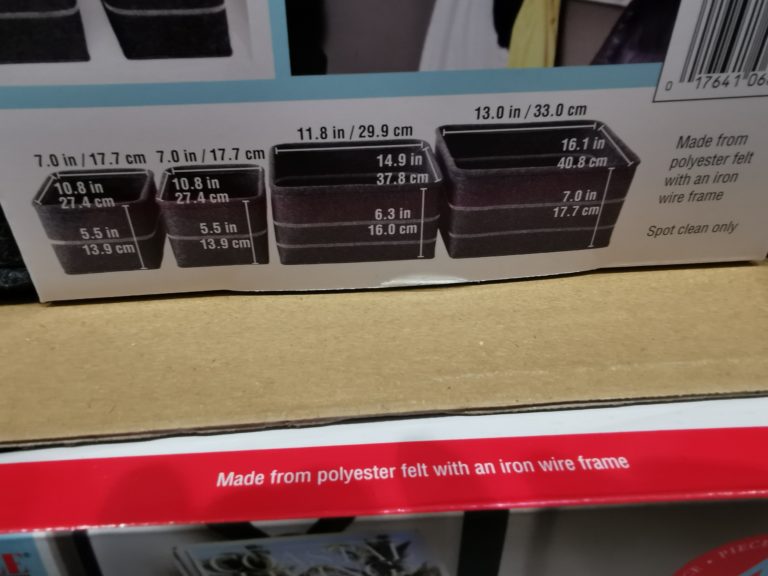 Costco1459497SevilleClassicsFeltStorageBaskets3 CostcoChaser