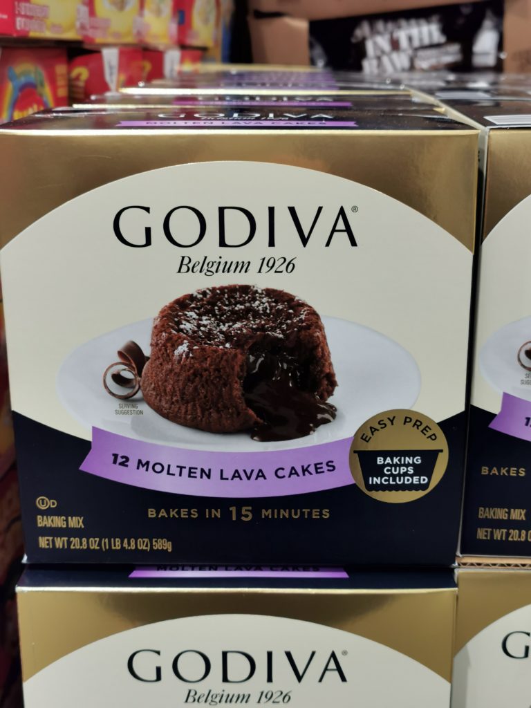 Godiva Molten Lava Cake 20.8 Ounce Box CostcoChaser