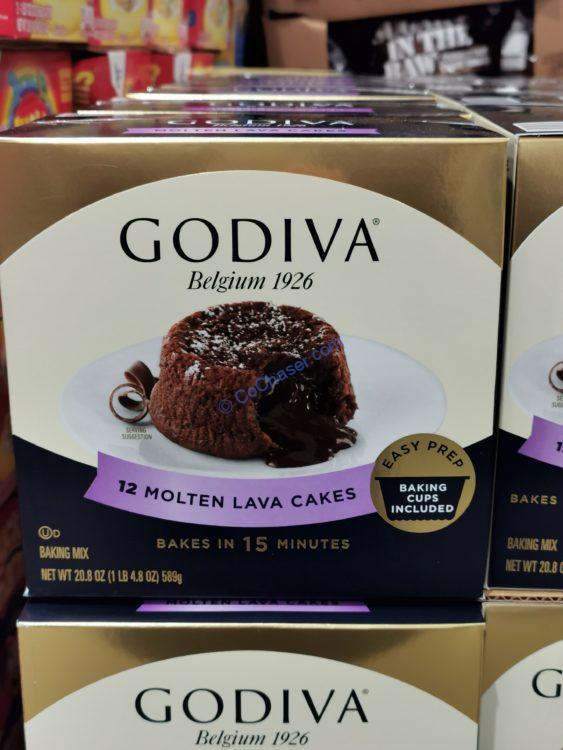 Godiva Molten Lava Cake 20.8 Ounce Box