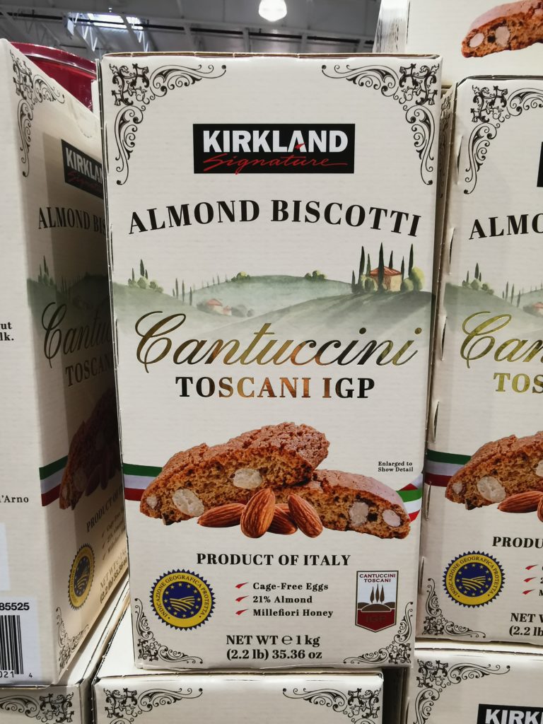 Kirkland Signature Cantuccini Toscani IGP Almond Biscotti, 2.2 lbs