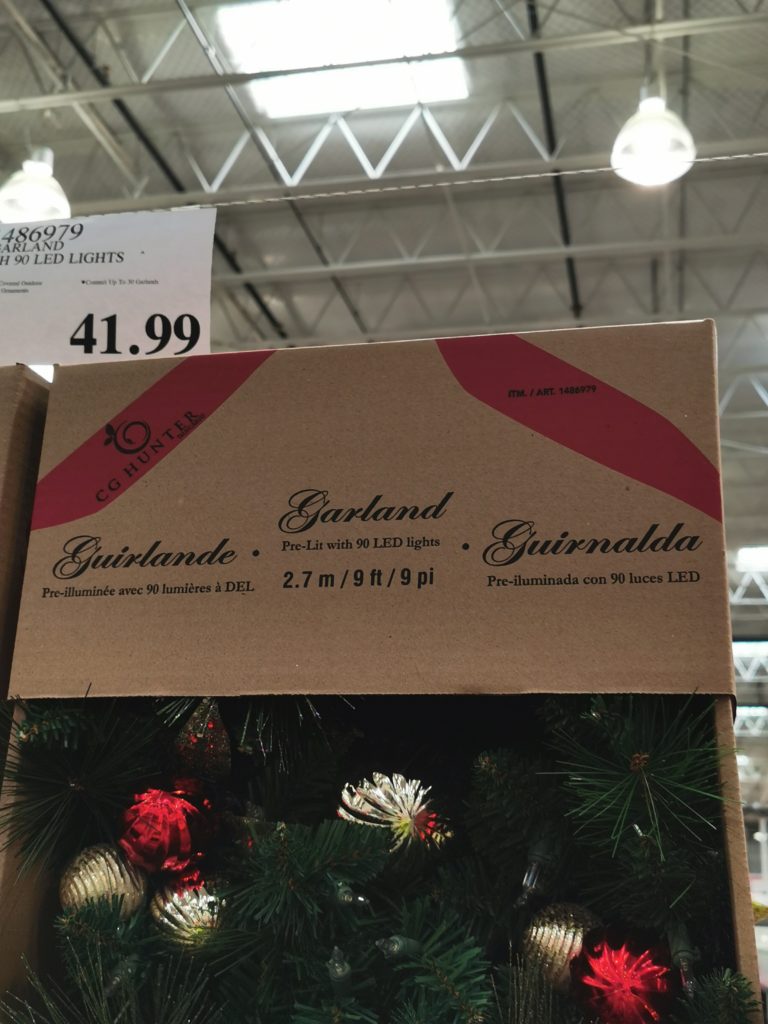 Costco14869799Garlandwith90LEDLights2 CostcoChaser