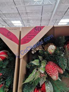 Costco-1487745-30-Decorated-Wreath-with-Pre-Lit-LED-Light1