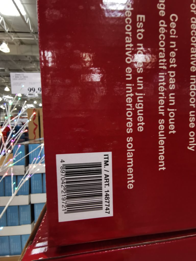 Costco 1487747 Holiday Deer with Tree bar CostcoChaser