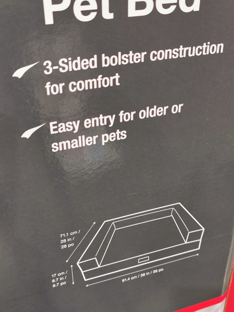 Costco1488252KirklandSignatureTailoredCouchPetBed2 CostcoChaser