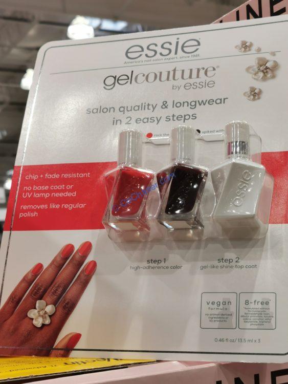 ESSIE Gelcouture Nail Color Kit 3 PC