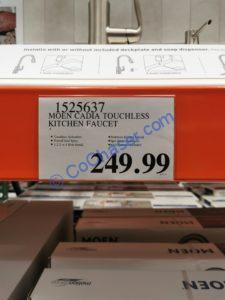 Costco-1525637-Moen-Cadia-Touchless-Kitchen-Faucet-tag