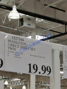 Costco-1527544-Pendleton-3-piece-Flannel-Sheet-Set-Twin-tag