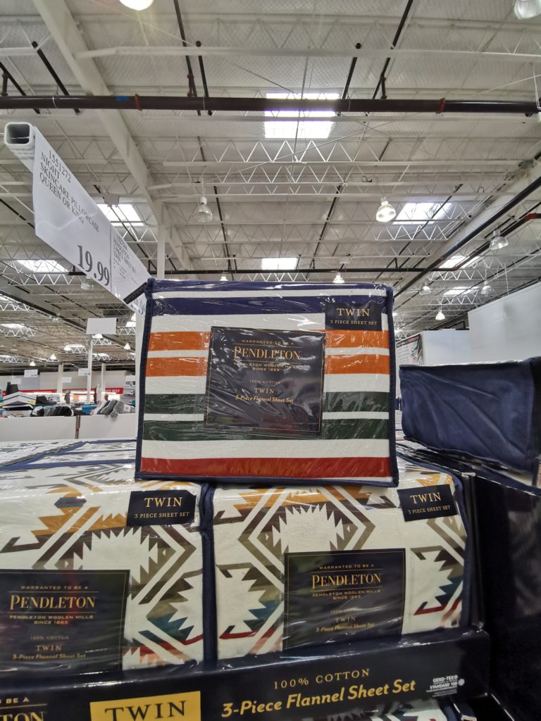 Costco1527544Pendleton3pieceFlannelSheetSetTwin1 CostcoChaser