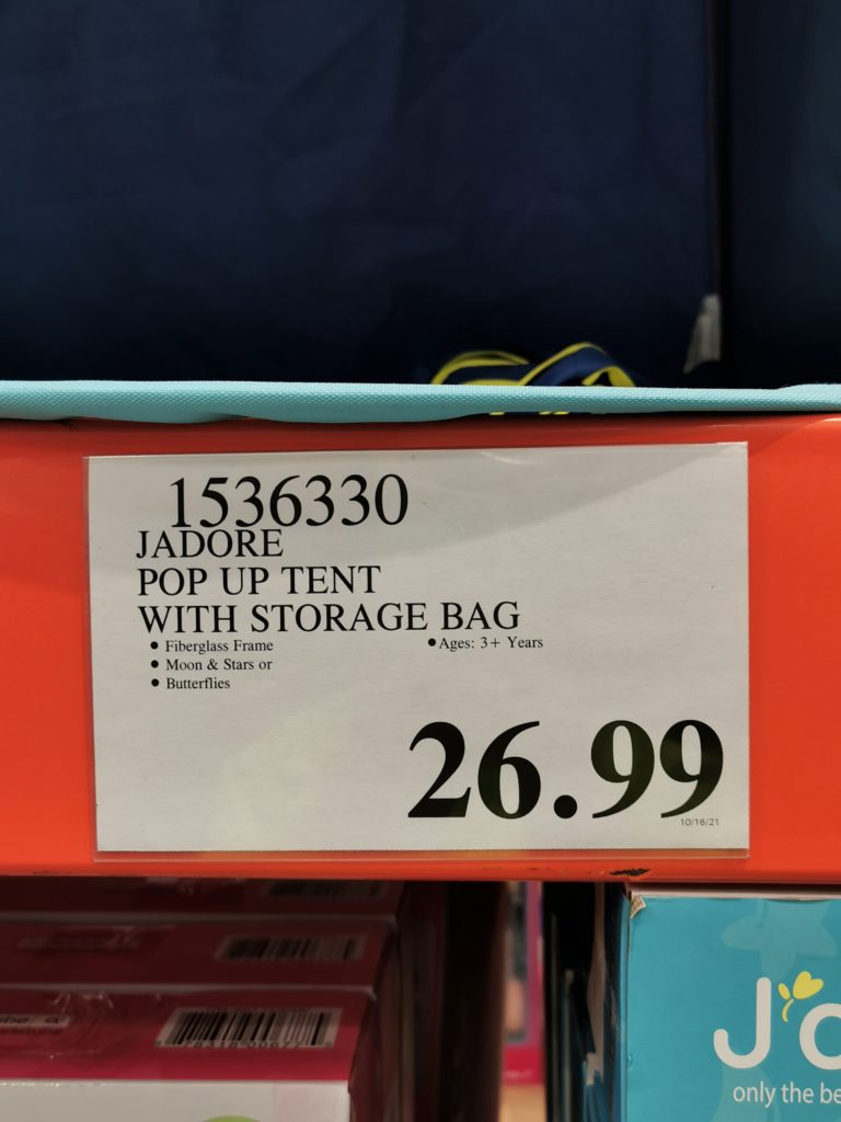 Costco1536330JadorePopUpTenttag CostcoChaser