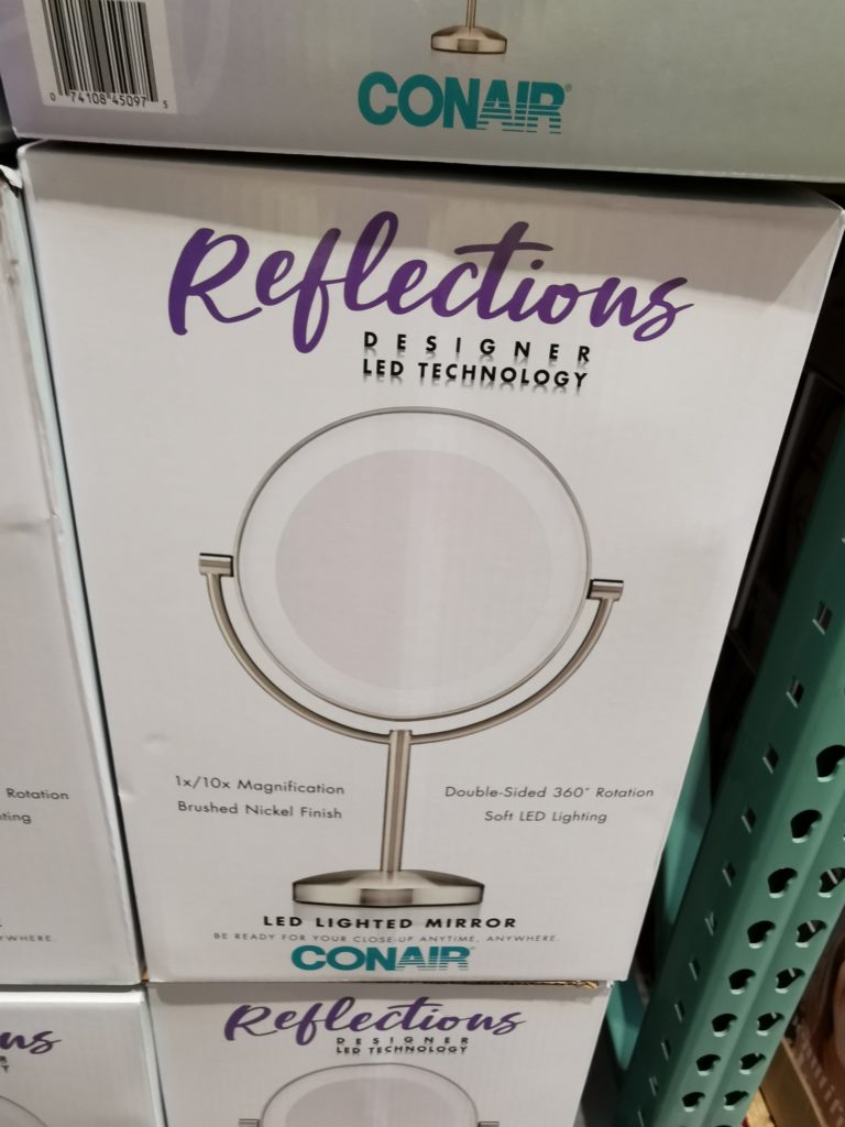 Costco1543365ConairReflectionsLEDLightedMirror CostcoChaser