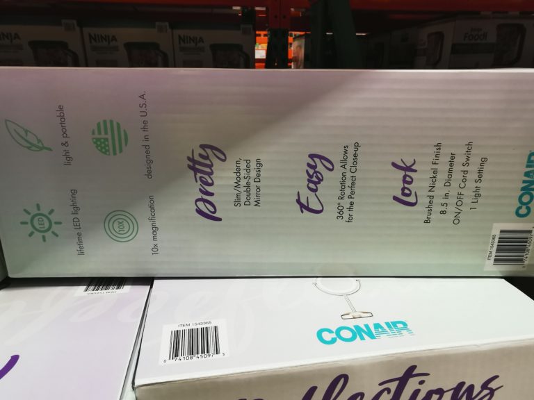 Costco1543365ConairReflectionsLEDLightedMirror2 CostcoChaser