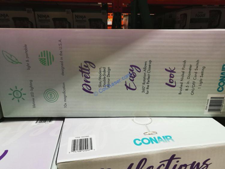 Costco1543365ConairReflectionsLEDLightedMirror2 CostcoChaser