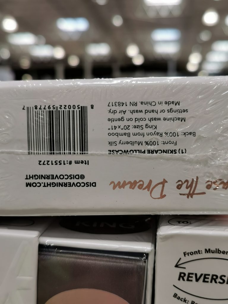 Costco1551272NightSkincarePillowcasebar CostcoChaser