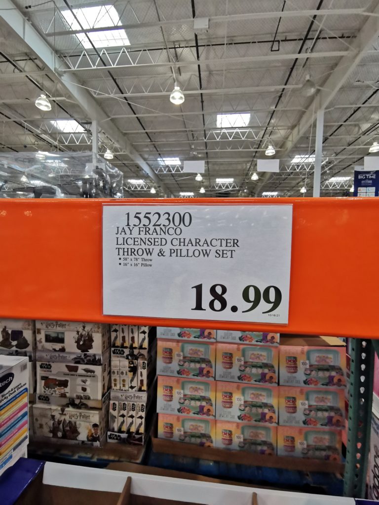 Costco1552300LayFrancoLicensedCharacterThrowPillowSettag