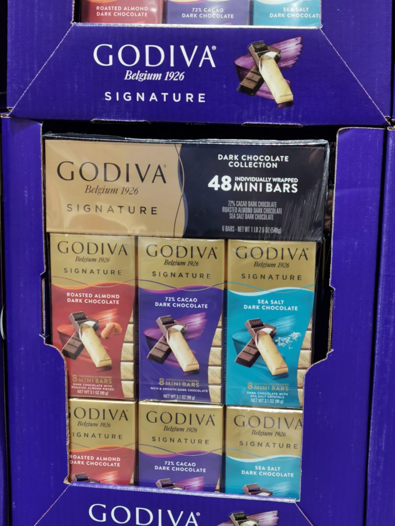 Godiva Mini Bar Assortment 6 Count CostcoChaser