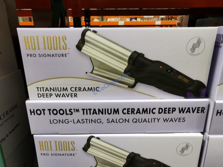 Hot Tools Pro Signature Titanium Ceramic Deep Waver, Model# HTIR1595