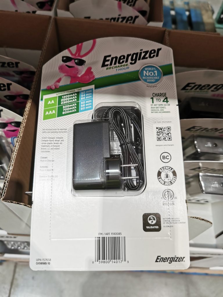 Costco1592085EnergizerRechargeOneHourCharger2 CostcoChaser