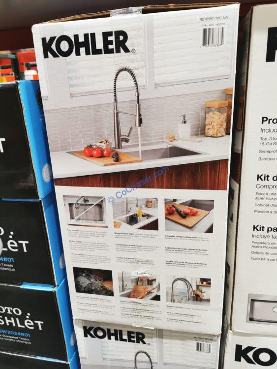 Kohler AllInone Sink COMBO, Model RC789571PCNA CostcoChaser