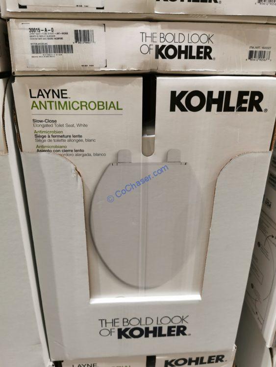 Kohler Layne Antimicrobial Elongated Toilet Seat CostcoChaser