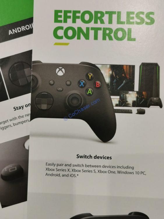 Xbox Series S/X Wireless Controller in Carbon Black CostcoChaser