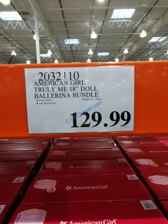 Costco2032110AmericanGirlTrulyMe18DollBallerinaBundletag