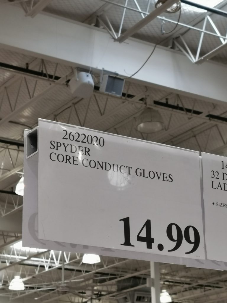 Costco2622020SpyderCoreConductGlovestag CostcoChaser
