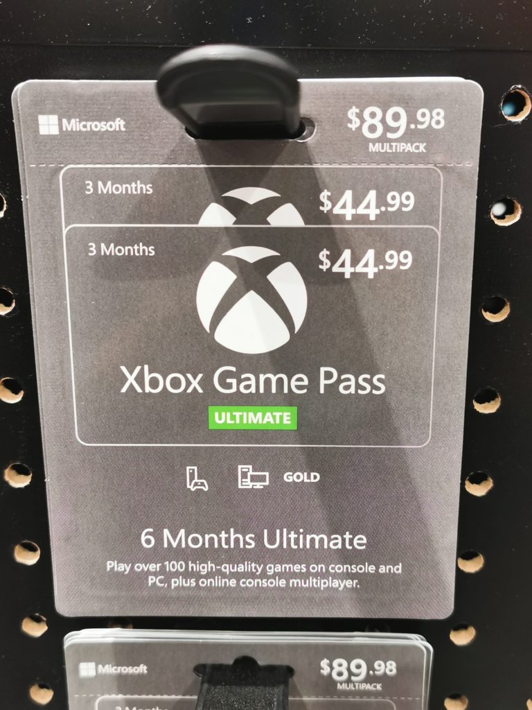 79.99 Xbox Game Pass Ultimate 6 Month Membership Digital Download (2