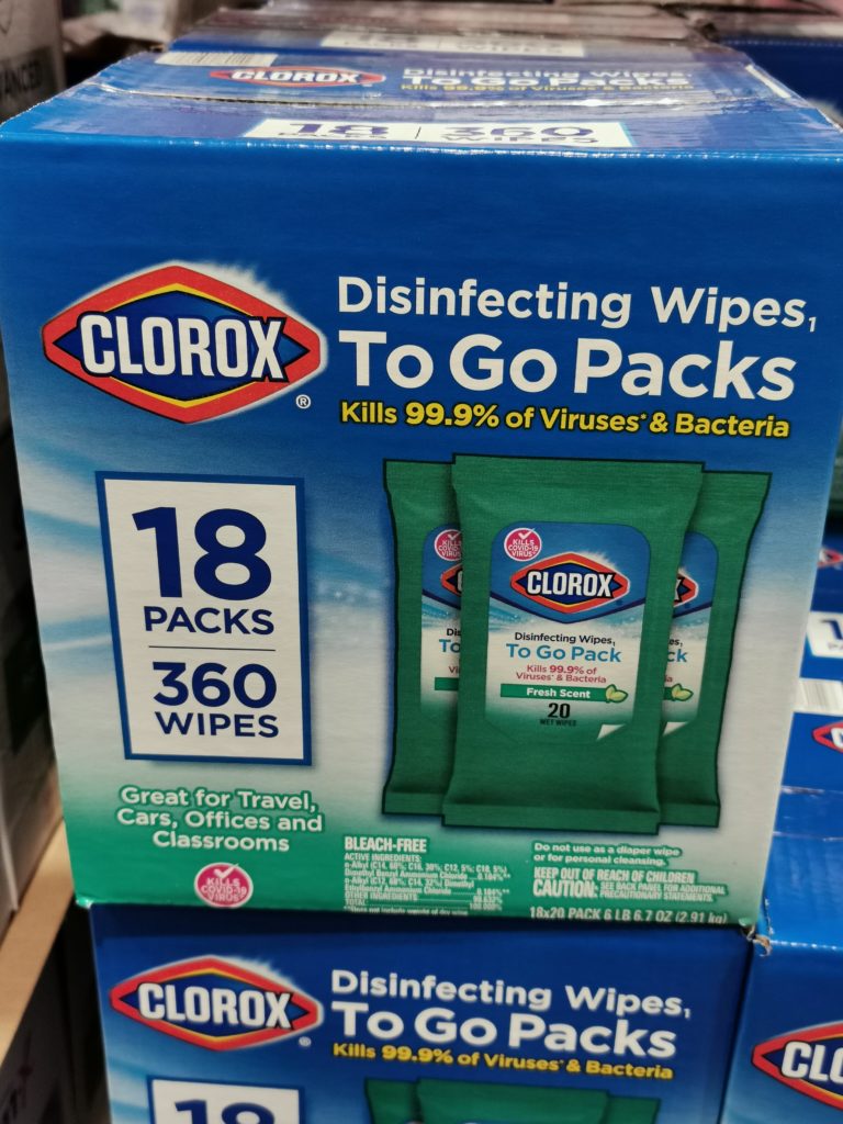 clorox wipes travel pack costco