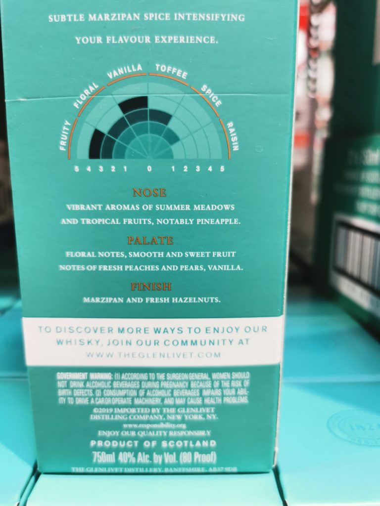 Costco35051TheGlenlivet12YearSingleMaltScotchWhisky4 CostcoChaser