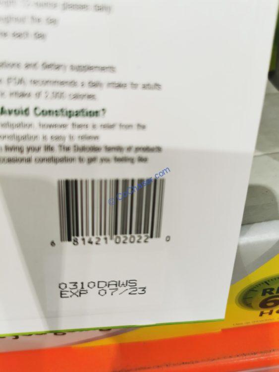 Costco681421DulcolaxLaxativebar CostcoChaser